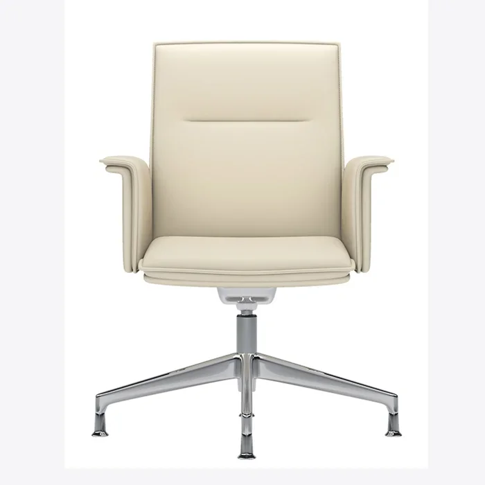 China's Famous Office Lift Without Casters Multi-color Leather High-end Conference Chair Executive Chair