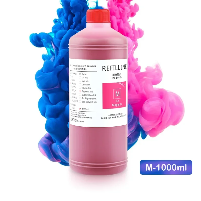 Pigment Ink 5 Colors T6941-T6945 High Quality 1000ML For EPSON SC T3200 T5200 T7200 T3270 T5270 T7270 T3000 T5000 T7000 Printer