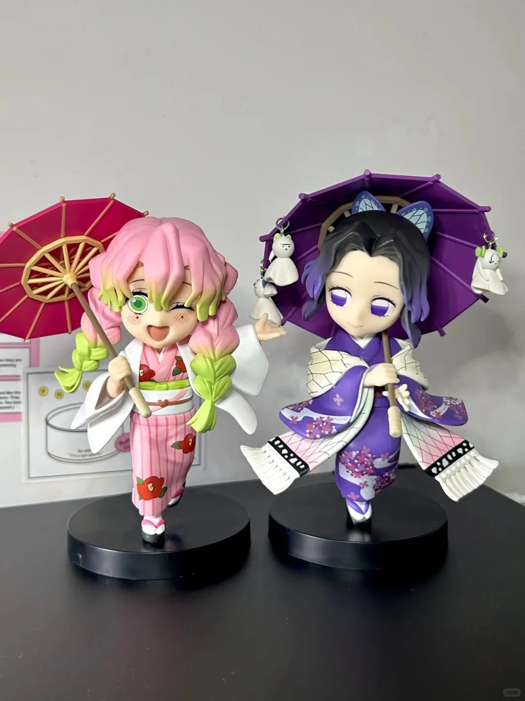 Neue Anime-Figur Demon Slayer Figuren Kimetsu No Yaiba Puppe Plum Rain Serie Blind Box Figurine Krieger Actionfigur Modell Spielzeug