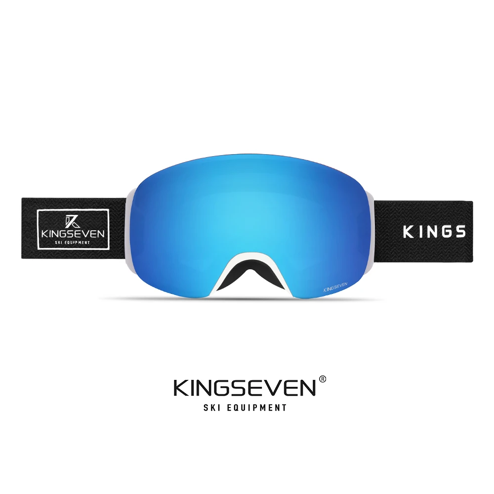 KINGSEVEN Ski Snowboard Goggles Mountain Skiing Eyewear Snowmobile Winter Sports Gogle Snow Glasses Cycling Sunglasses Mens Mask