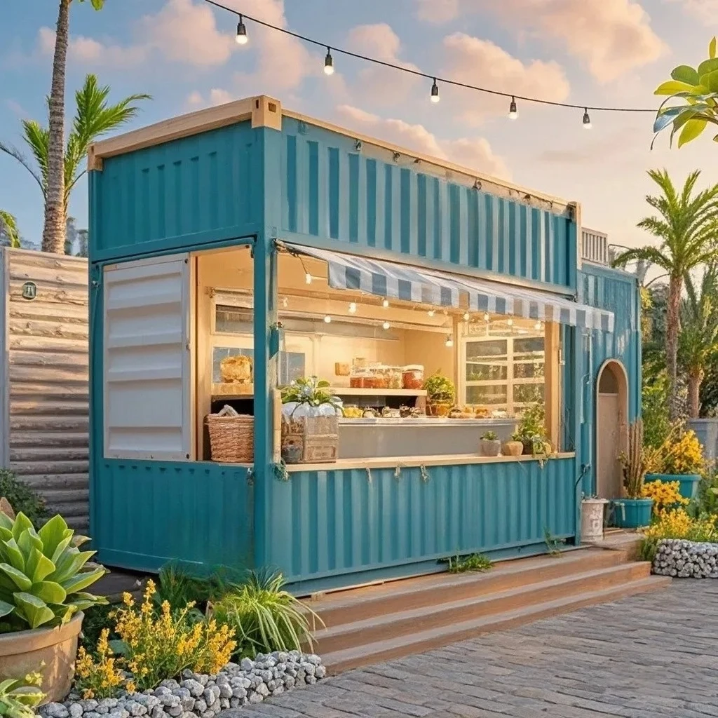 Outdoor scenic spots, movable steel structure homestays, scenic spots, nursing homes, outdoor scenic spots, movable expansion
