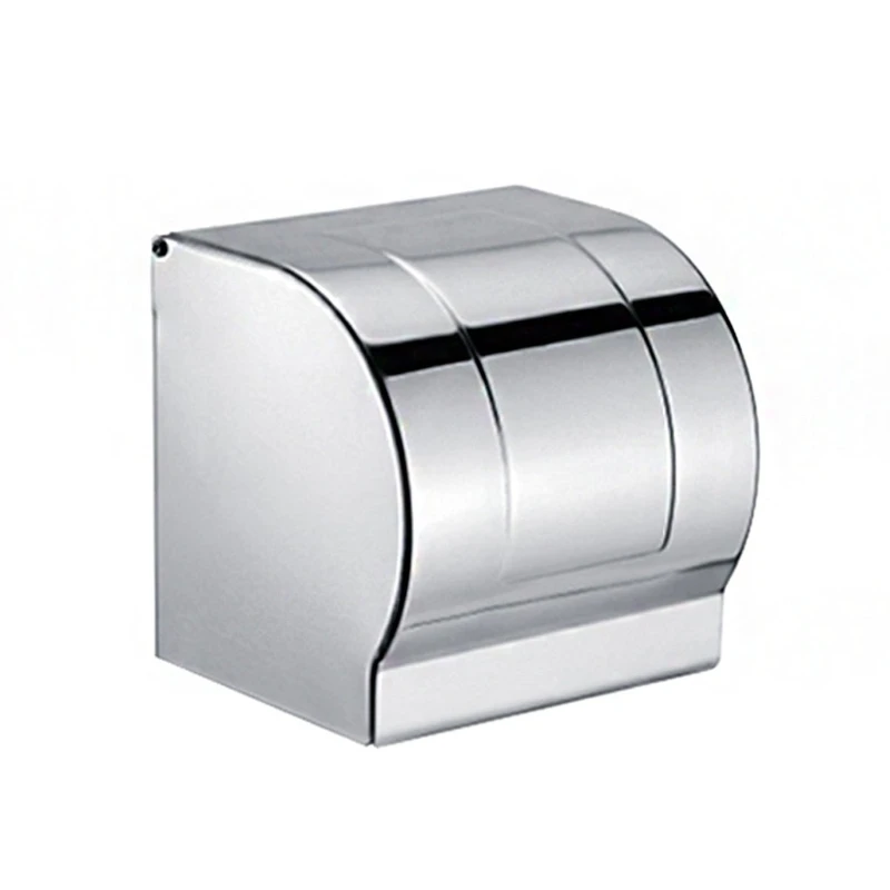 Metal Toilet Paper Holder Waterproof Tissue Roll Dispenser for Commercial Home New