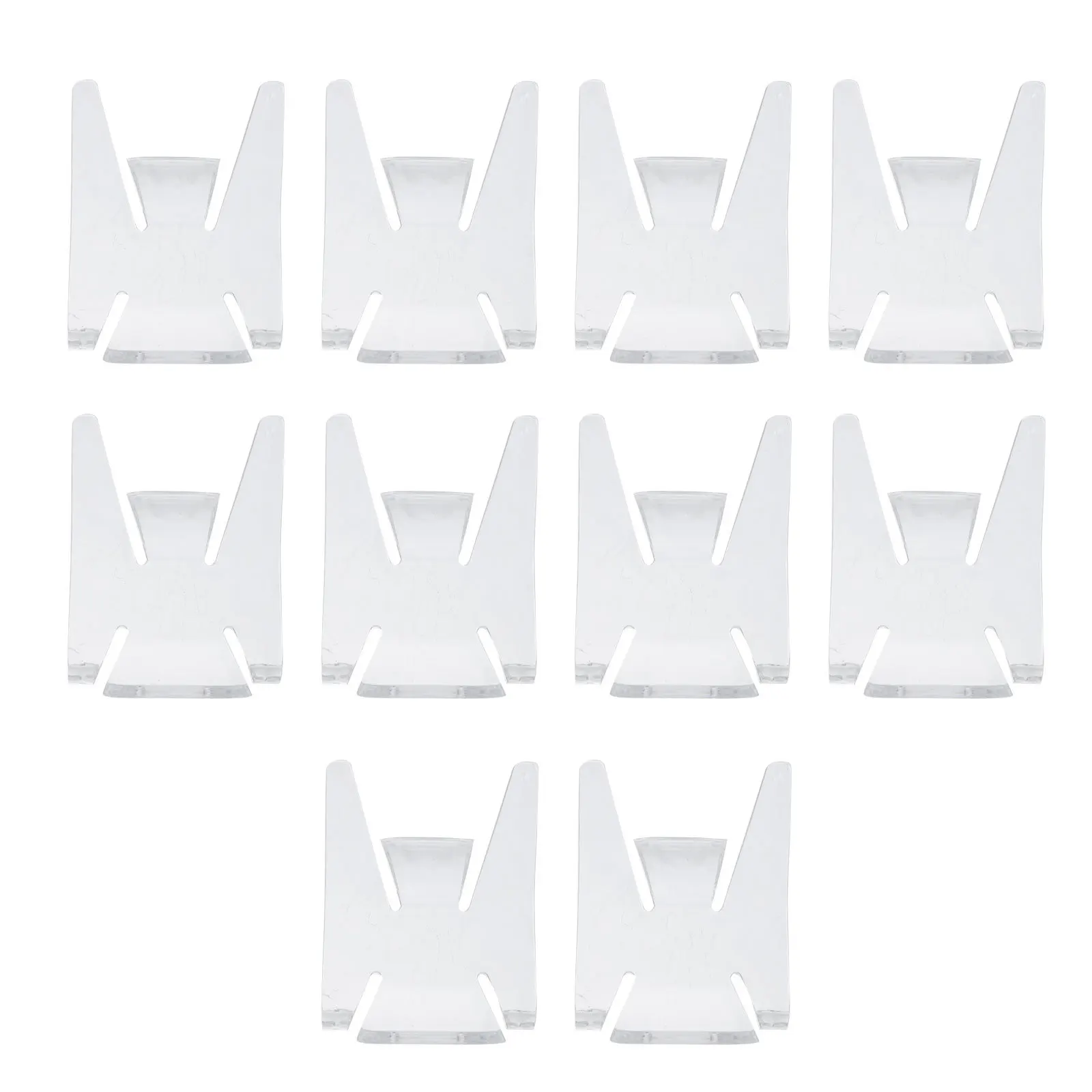

10Pcs Jade Ware Display Racks Transparent Acrylic Bracelet Organizer Stand Jewelry Display Holders Storage Rack for Home Shop