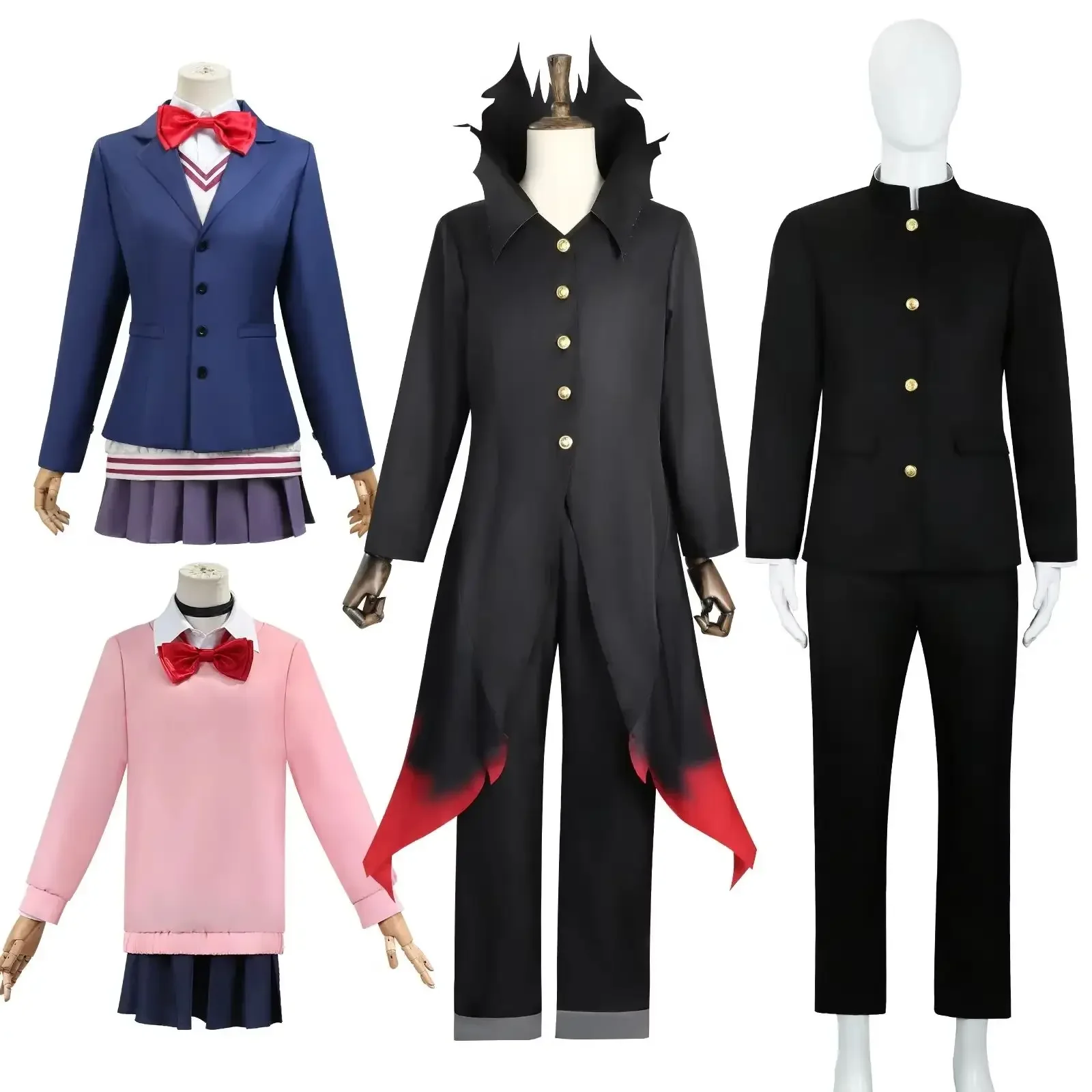 

Dandadan Anime Cosplay Costume Set Momo Ayase Ken Takakura Aira Shiratori Seiko Ayase Men Women Halloween Party Suit Roleplay