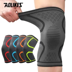 AOLIKES 1 pz ginocchiera a compressione per le donne che corrono dolore al ginocchio, supporto per ginocchio manica a compressione, ginocchiera sportiva da allenamento