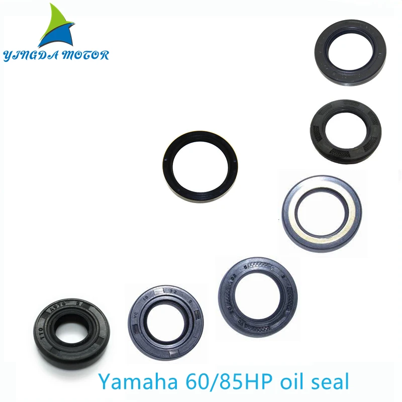 93102-36M24 ，93102-30M23，93106-18M01，93101-23070，Oil Seal for Yamaha Outboard Boat Part T60/T85 Crankshaft/Water Pump/Blade