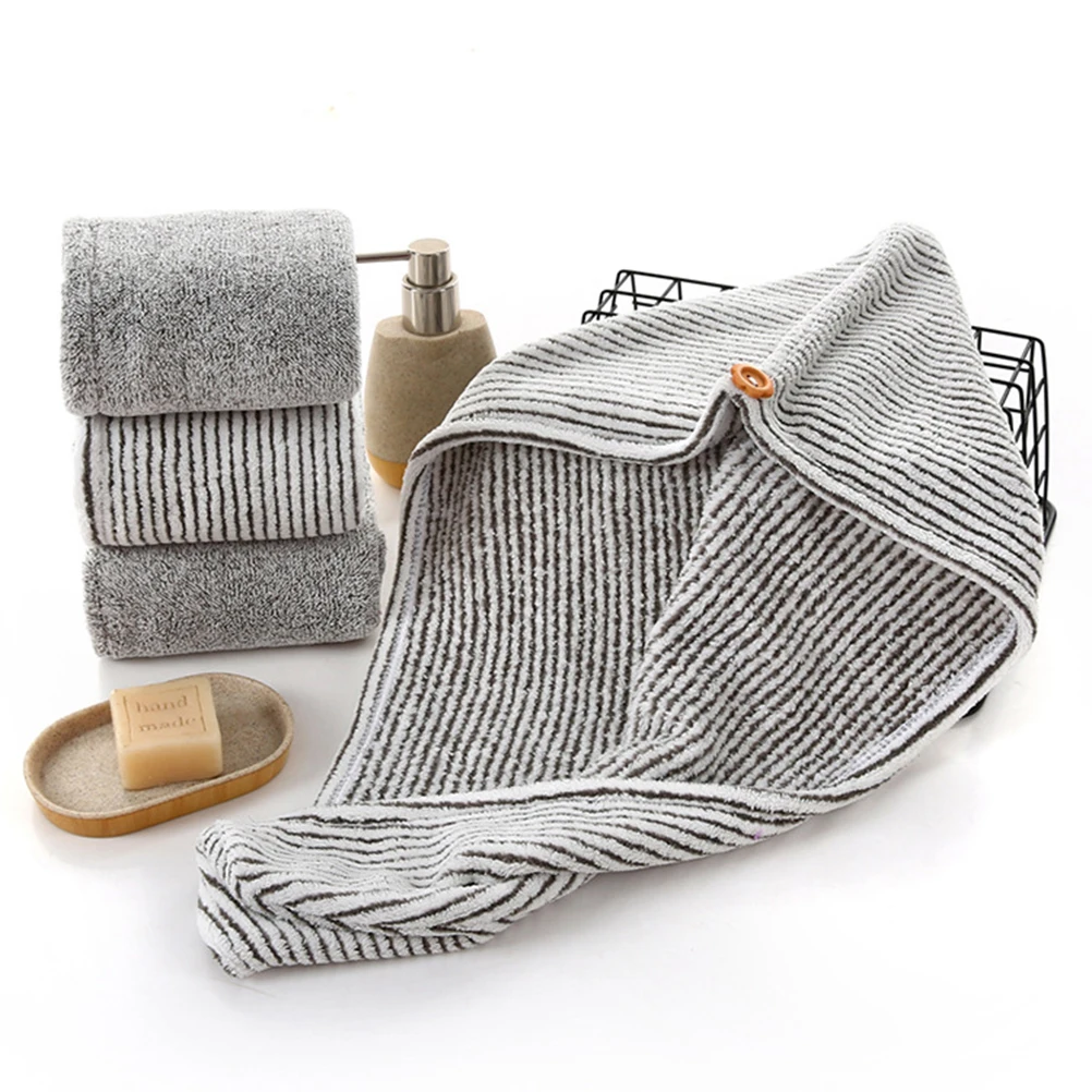 

3PCS Hair Cap Quick Quick Drying Towel Dry Absorbent Towel Lightweight Fast Drying Hair Accessories Curly Straight
