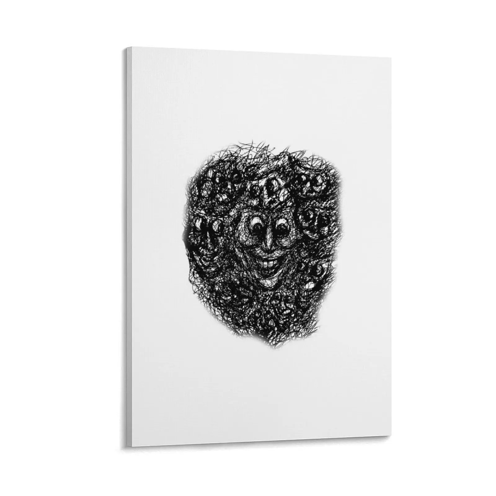 

Faces Upon Faces Canvas Painting decorative wall poster accessories for home decor bedroom decoration Wall posters