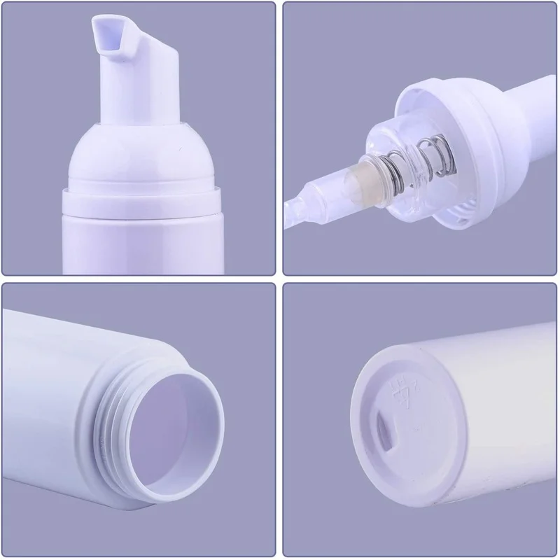 3 Stück Schaumspender,Reisegröße klar Leere Flasche,Schaumseifenspender Leere,50 ml Klar Schäumende Plastik Pumpflasche Schaum Pumpe Flasche,Nachfüllbar Container kleine,für Kosmeti,Reisen 3 Stück Schaumspender,Reisegröße klar Leere Flasche,Schaumseifenspender Leere,50 ml Klar Schäumende Plastik Pumpflasche Schaum Pumpe Flasche,Nachfüllbar Container kleine,für Kosmeti,Reisen