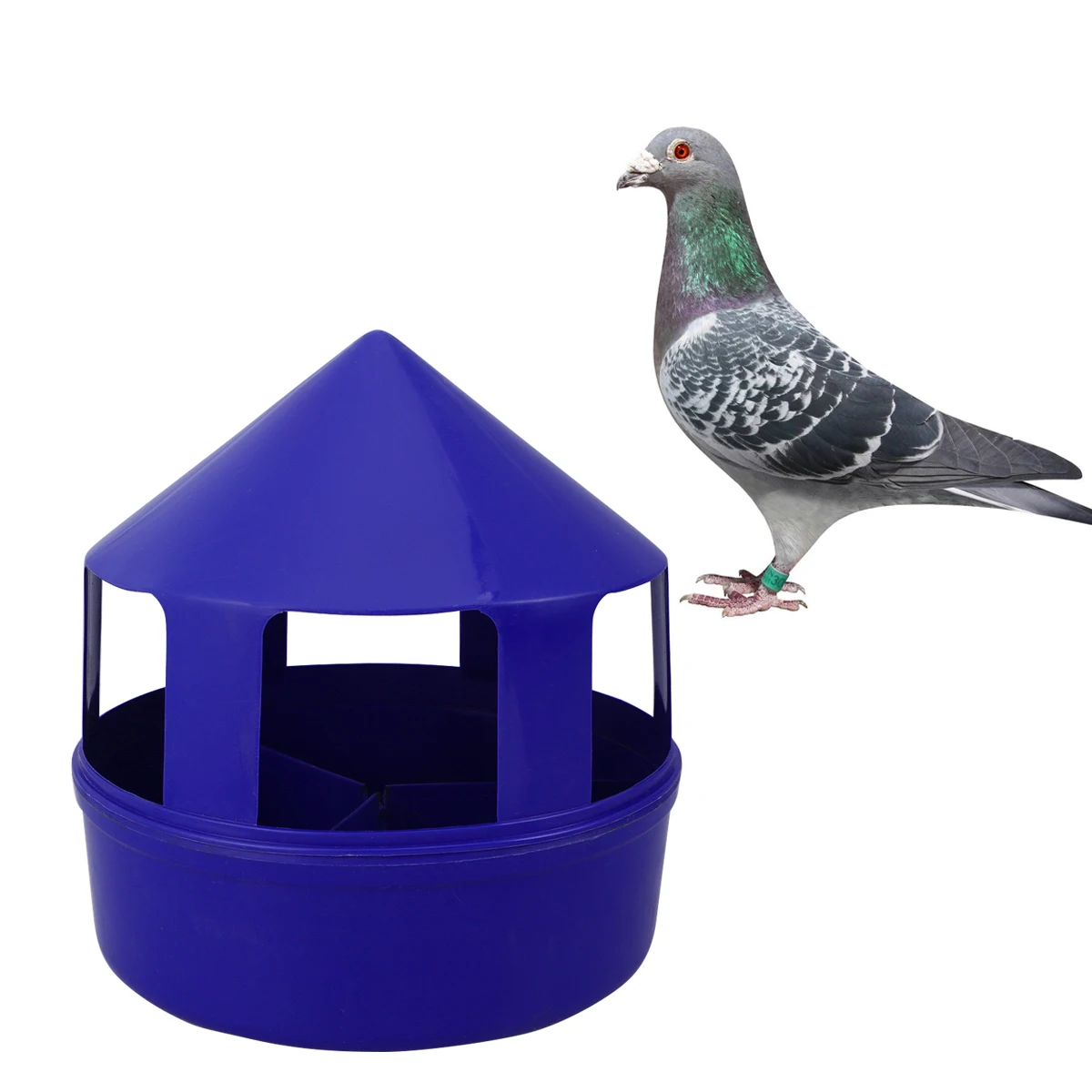 

Multi Functional Bird Feeder Pigeon Accessories Durable Supplies Easy Clean PP Material Safe Tasteless Long lasting Small Birds