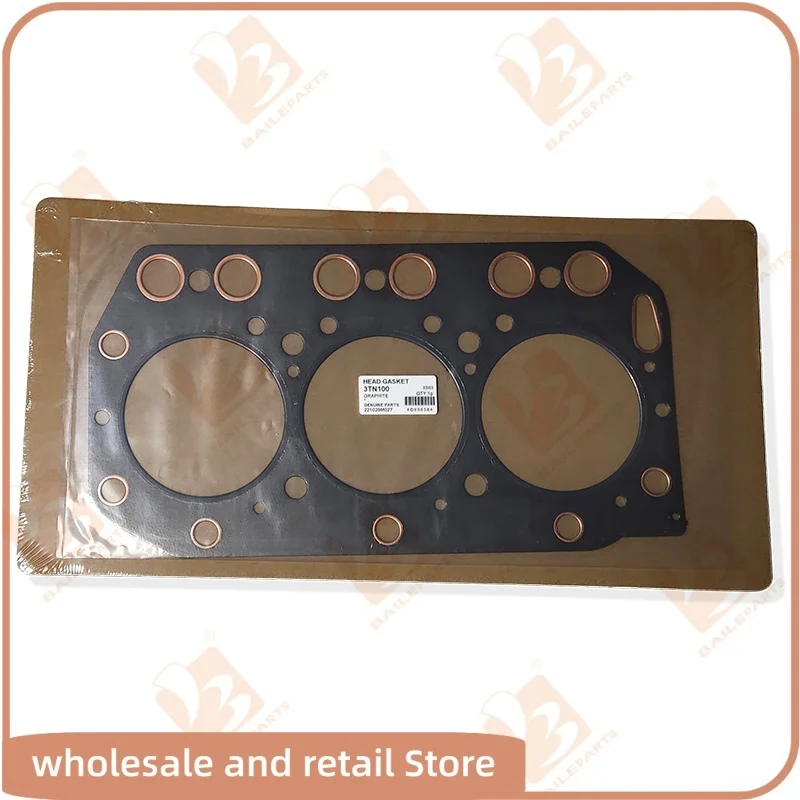 For Yanmar 3TN100 Cylinder Head Gasket Engine Spare Parts
