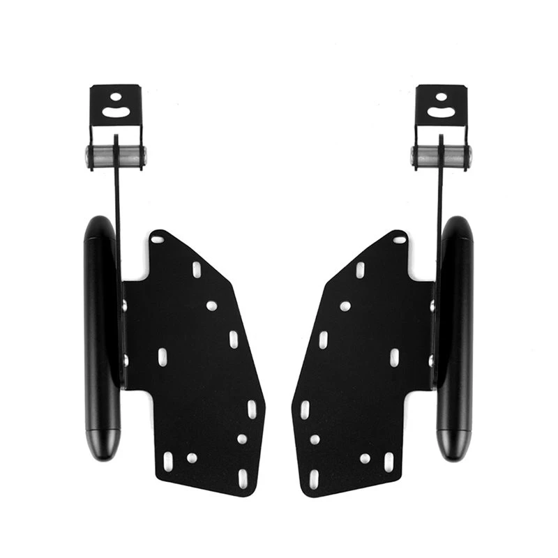 For Yamaha XMAX300 2023-2025 Motorcycle Footrest Guardrail Bracket Auxiliary Light For Modified Footpedal Footmat Metal-N31R
