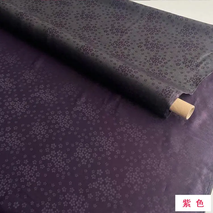 Plum Blossom ● Jacquard Real Silk Gambiered Guangdong Fabric Buttercup Dress