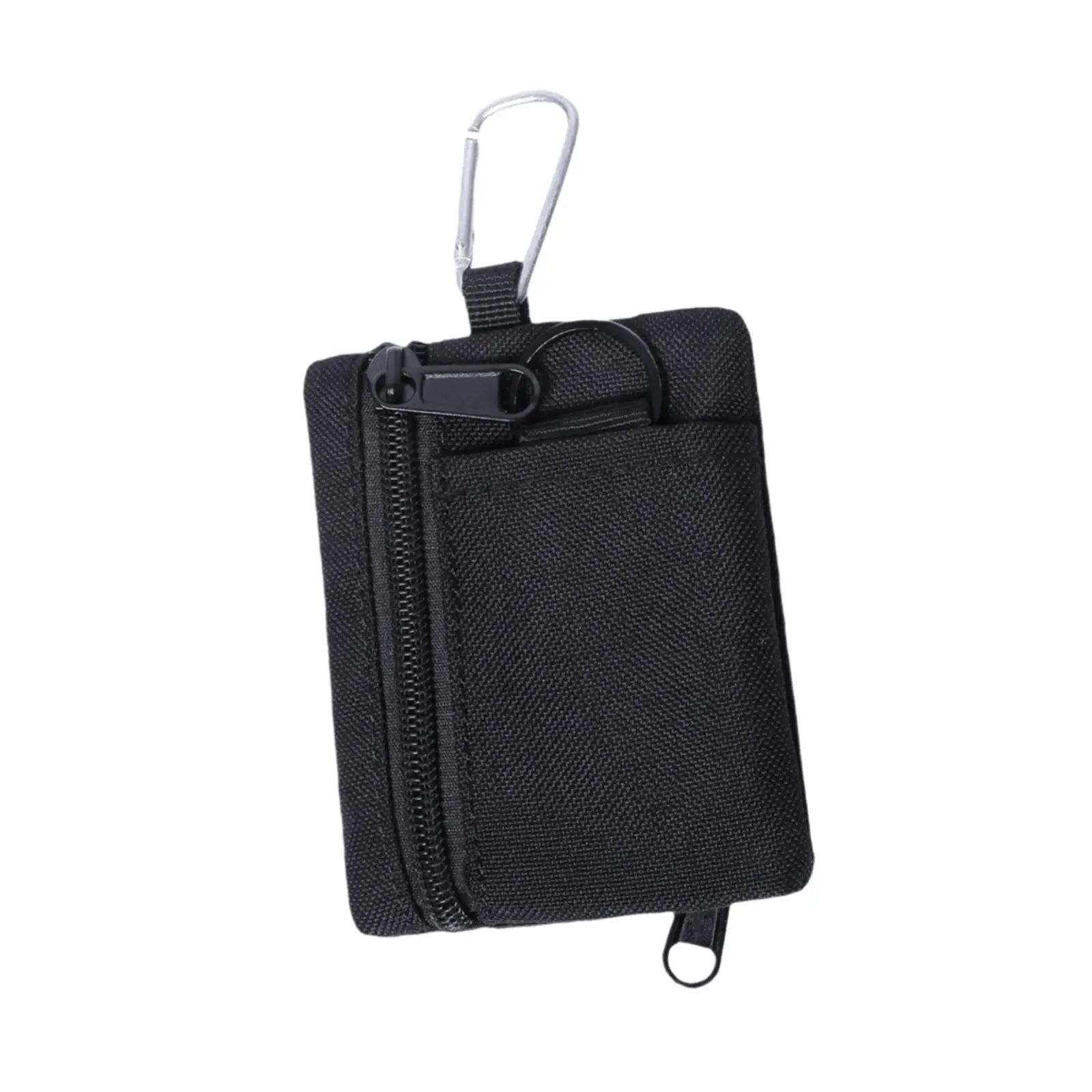 

Mini Keychain Pouch Versatile Compact for Men Women Zipper ID Card Holder Wallet Earphone Pack Waist Pack for Backpacking Hiking