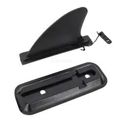 Surfboard Paddle Board Snap-On Tail Fin Marine Sup Slide-In 4-Inch Small Fin Detachable Water Diverter Tail Rudder