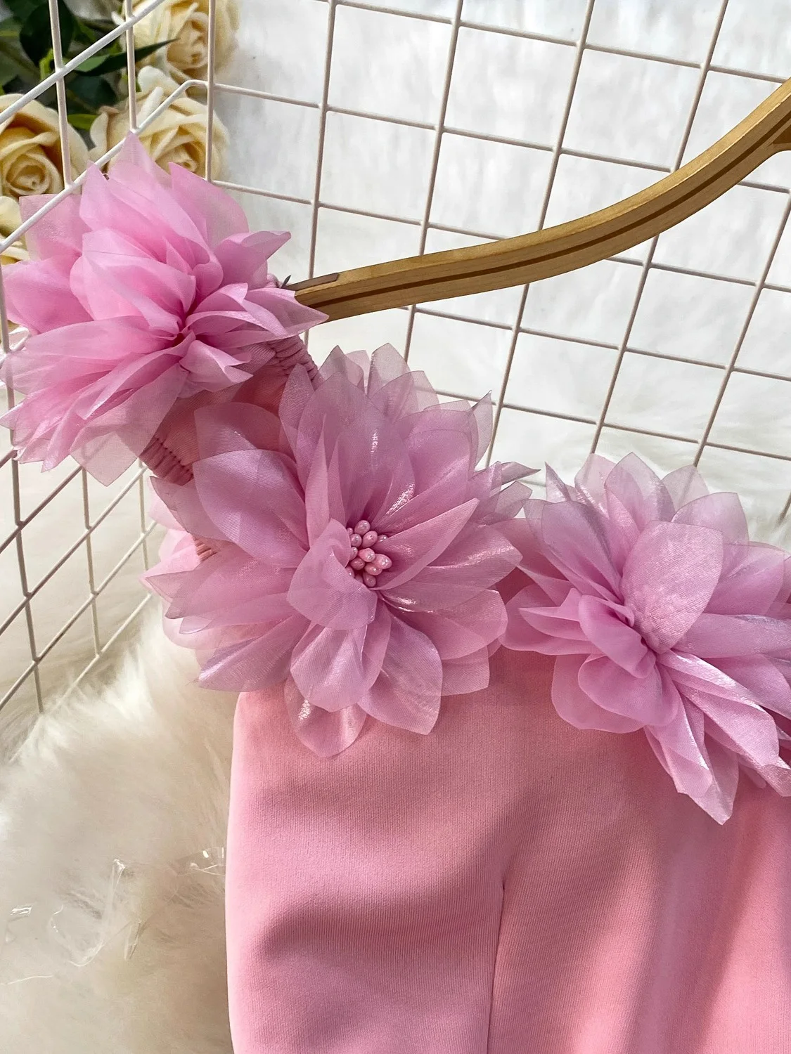 Verão feminino vermelho/rosa/branco vestido de festa sexy flor bodycon bainha vestidos elegante cetim cinta espaguete maxi robe 2026 novo