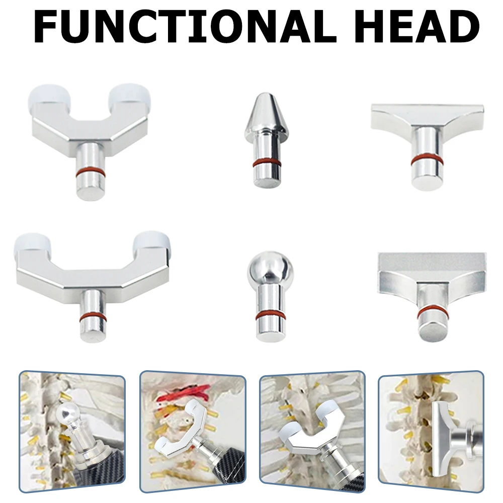 أدوات تعديل العلاج بتقويم العمود الفقري مدلك الجسم تفعيل العلاج تصحيح العمود الفقري 600N العلاج الطبيعي بندقية كهربائية