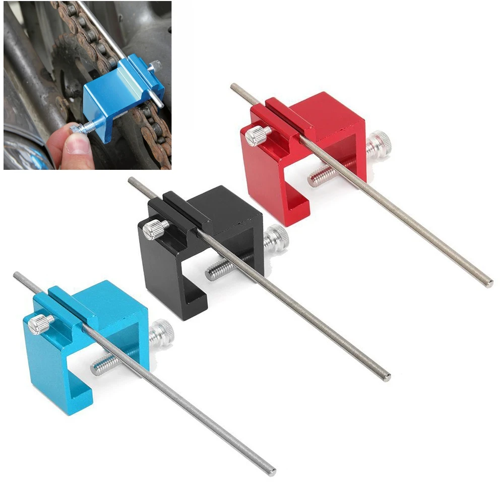 Motorcycle Chain Sprocket Alignment Tool ATV Motorcycle Chain Alignment Tool Universal Motorbike Motocross Pit Dirt Bike