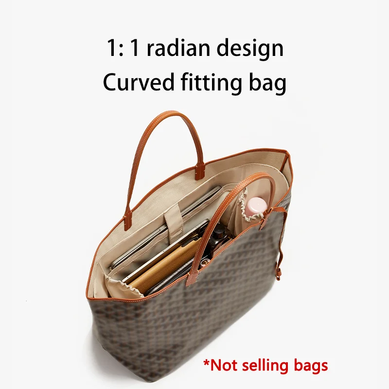 حقيبة منظم إدراج لحقيبة Goyard مادة النايلون مقاوم للماء حقيبة متينة تدعم تخزين ملحقات حقيبة التعديل الداخلية #2