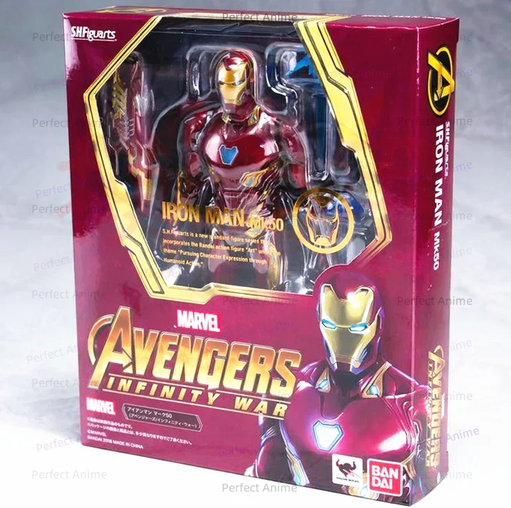 

Bandai Shf Avengers 3 Mk50 MK50 Thanos Super Movable SHF Iron Man Movable Figure in Stock