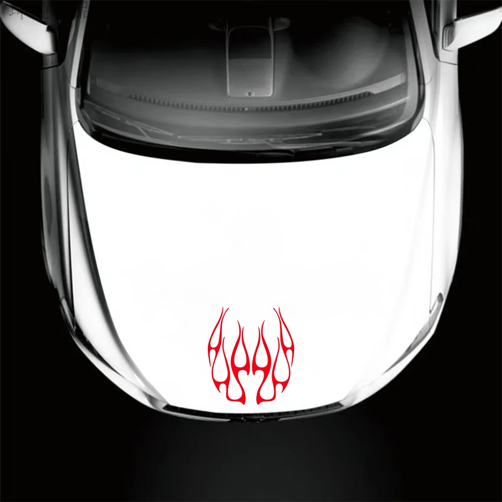 Motor Flame Sticker Waterproof Motorcycle Tank Auto Door Body Decal For Honda Shadow VT750 Universal Moto Decoration Accessories