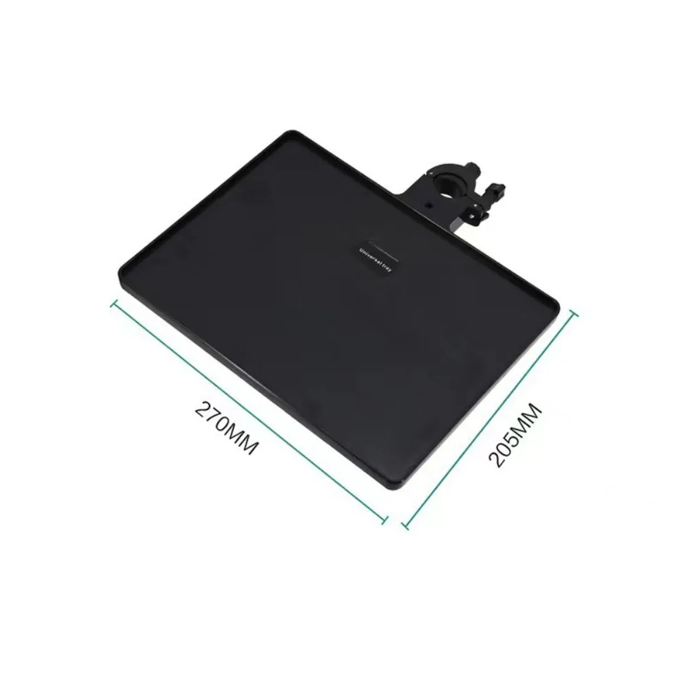 

Replacement Plastic Microphone Stand Tray Black Adjustable Clamp Tray Holder Phone Holder Live Streaming