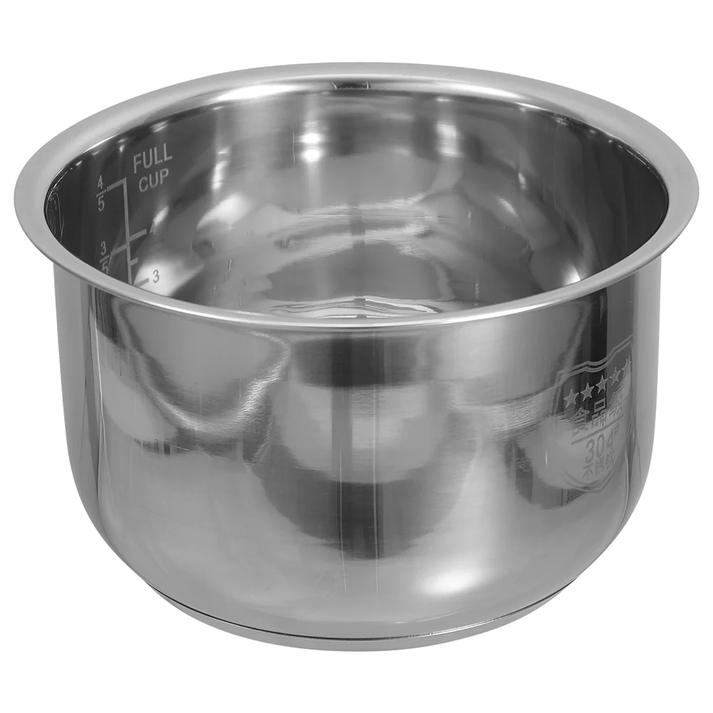 

Rice Cooker Liner Metal Pot Stainless Pressure Inner Steel Replacement Supply to Make