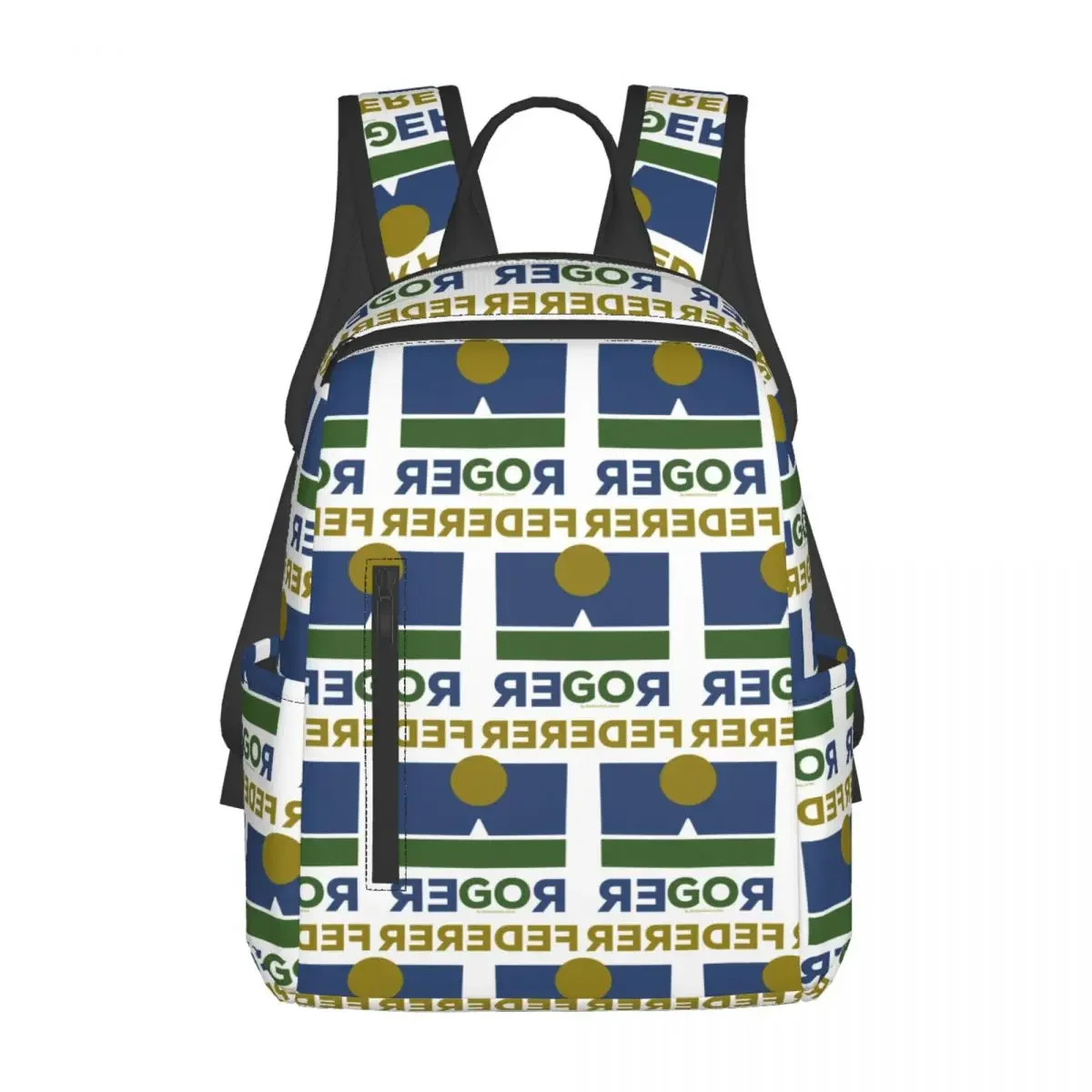 

Roger Federer Backpack Daypack Large Capacity Children BookBag School Bag Shoulder Bags for Men Women