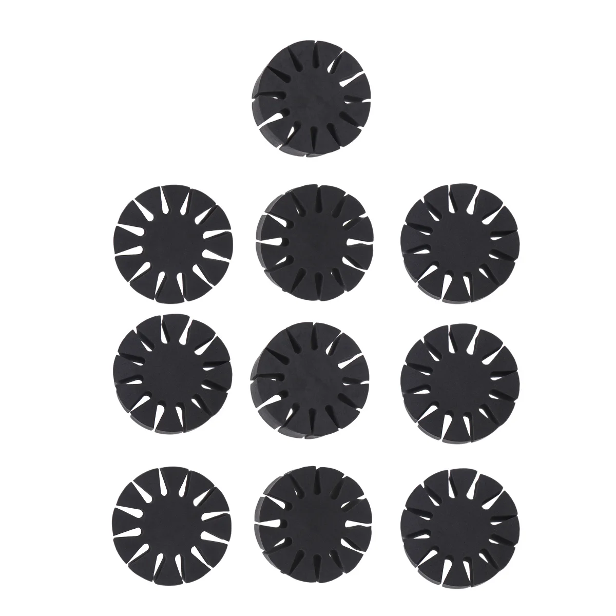 

10 PCS Arrow -f- for Arrows Hunting Accessories Clothing Recurve Release Holder Separator Rack