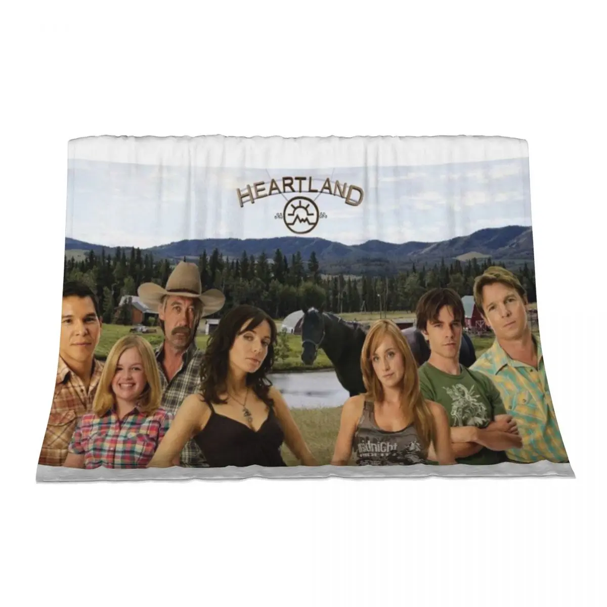 

Heartland Tv Throw Blanket Large bed plaid Decoratives Heavy Blankets