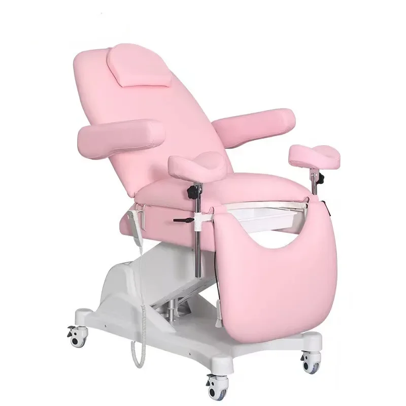 Hospital Equipment Electric Gynecological Table Electric Obstetric Examination Bed Surgery Gynecology Delivery Bed For Clinic 6
