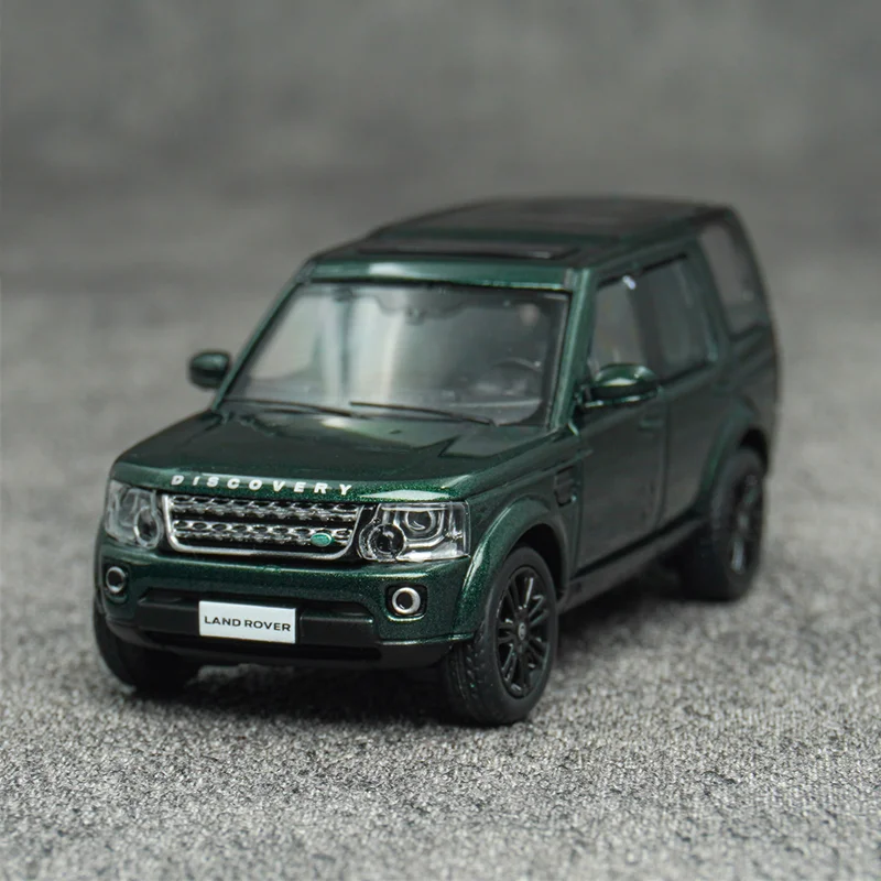 Diecast 1:64 Maßstab Land Rover Discovery 4 Legierung WHELART Wheel Art Car Modell Sammlerstück Spielzeug Geschenk Souvenir Display Ornament