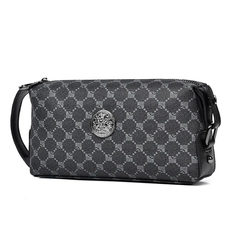 Mens Soft Pu Leather Cluth Male Mobile Phone Bag Hand Bag Purse Wallet 2026 New Men's Clutch Bag Business Casual Clutches Bags