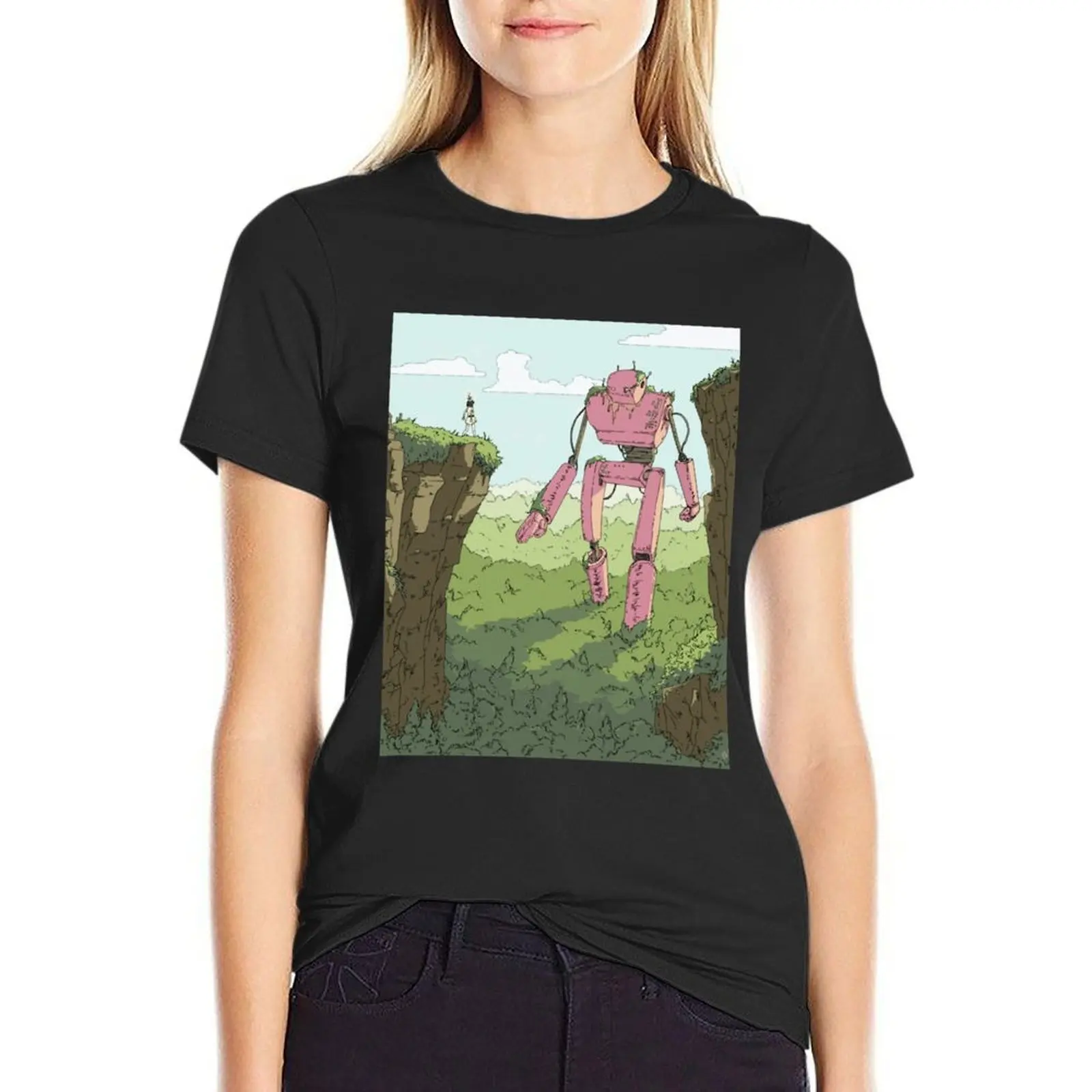 Yoshimi Battles the Pink Robots T-Shirt oversized animal print shirt for girls cropped t shirts for Women