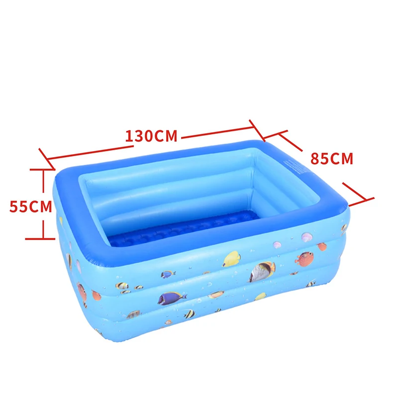 Adult Children's PVC Inflatable Swimming Pool Large Folding Indoor Outdoor Use Children's Swimming Pool Plastic Accessories
