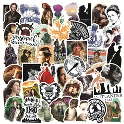 10/30/50PCS Classic TV Show Outlander Waterproof Stickers Travel Luggage Guitar Fridge Laptop Cool Sticker Decal Kid Toys Gift