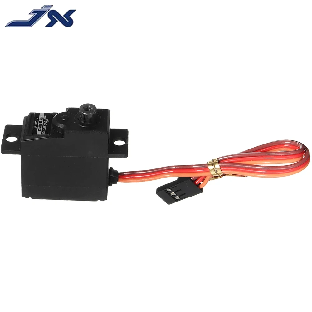 Jx PDI-1181MG 4.8-6.0V 18G 3.5Kg Metalen Tandwielkern Digitale Servo Voor Wpl Rc Auto B1/16 B24 C14 C24 Zweefvliegtuig Speelgoed