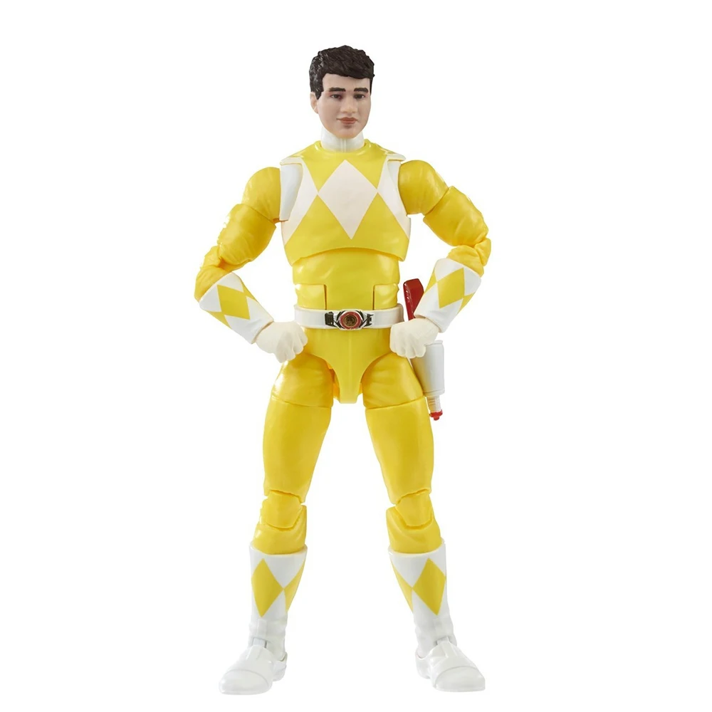 [In Stock] Hasbro Power Rangers Lightning Collection Mighty Morphin Yellow & Red Ranger Swap 2-Pack 6-Inch 152Mm F6887