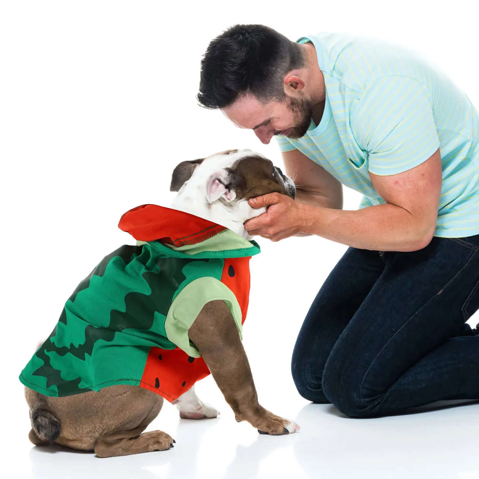 

Watermelon Style Pet Clothing Cat Clothes Dog Funny ​​clothes Apparel Polyester Cotton Costume for