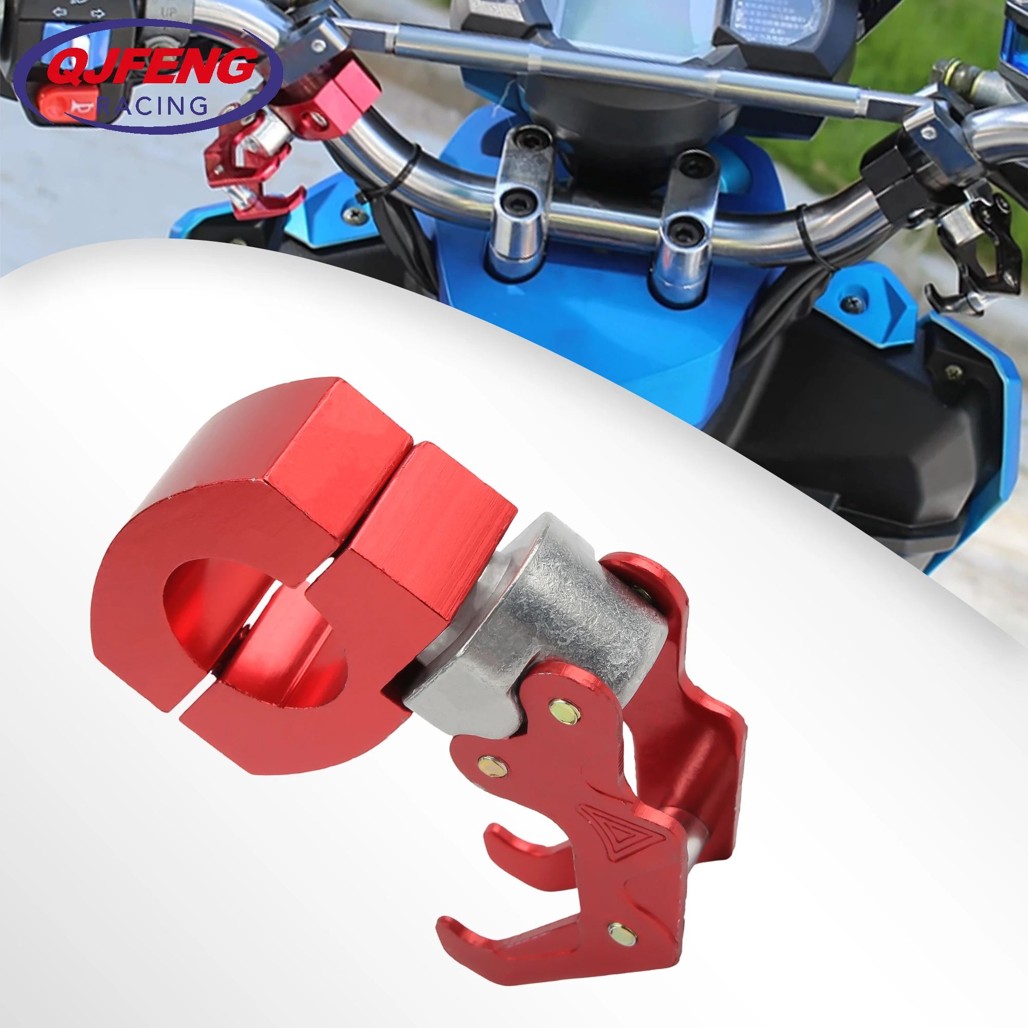 

Motorcycle Handlebar Hook 22mm Scooter Aluminum Alloy Accessories For KTM Yamaha Honda Kawasaki Motocross Universal Parts Enduro