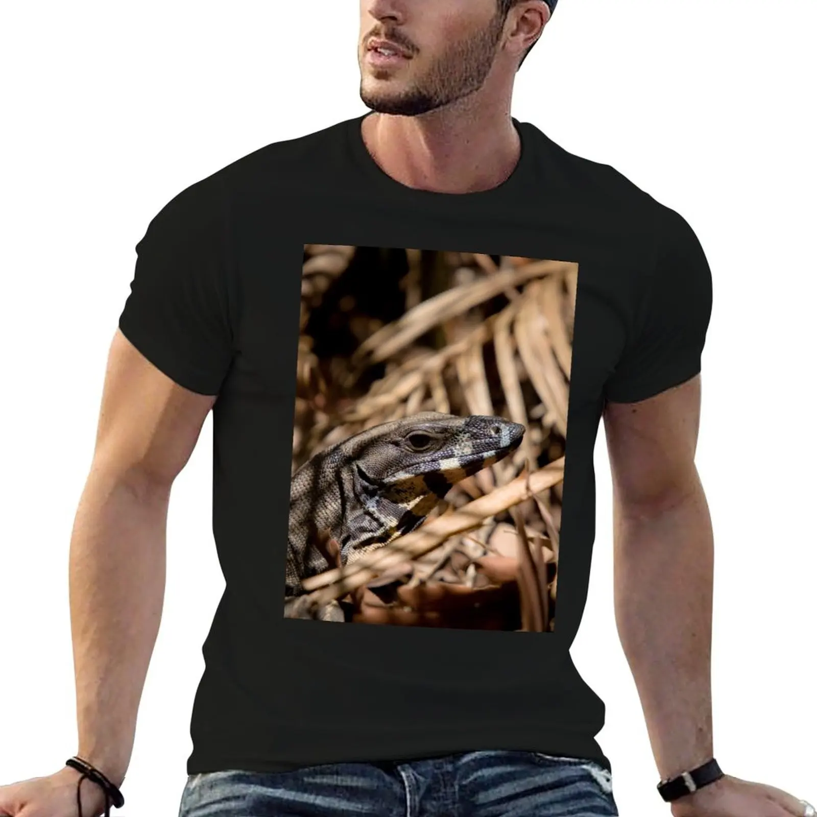 Lace Monitor T-Shirt custom shirt heavyweights men graphic t shirts