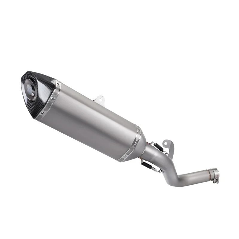 

Titanium Alloy Slip On Line Exhaust Pipe System for Triumph Motorcycle Triple 765 S 765R 765RS 2017-2024