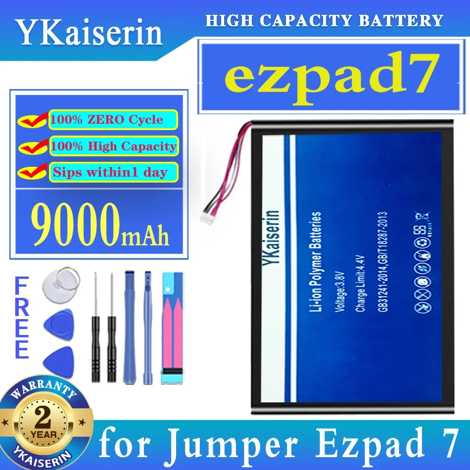 

Аккумулятор ykaisin 9000 мАч для планшета Jumper Ezpad 7 ezpad7