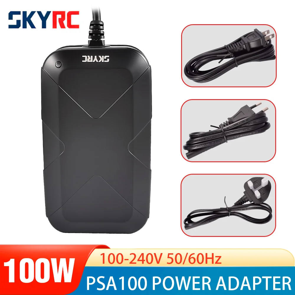 SKYRC PSA100 電源アダプター DC 100W 100-240V XT60 プラグ B6neo B6neo+ 充電器と互換性あり