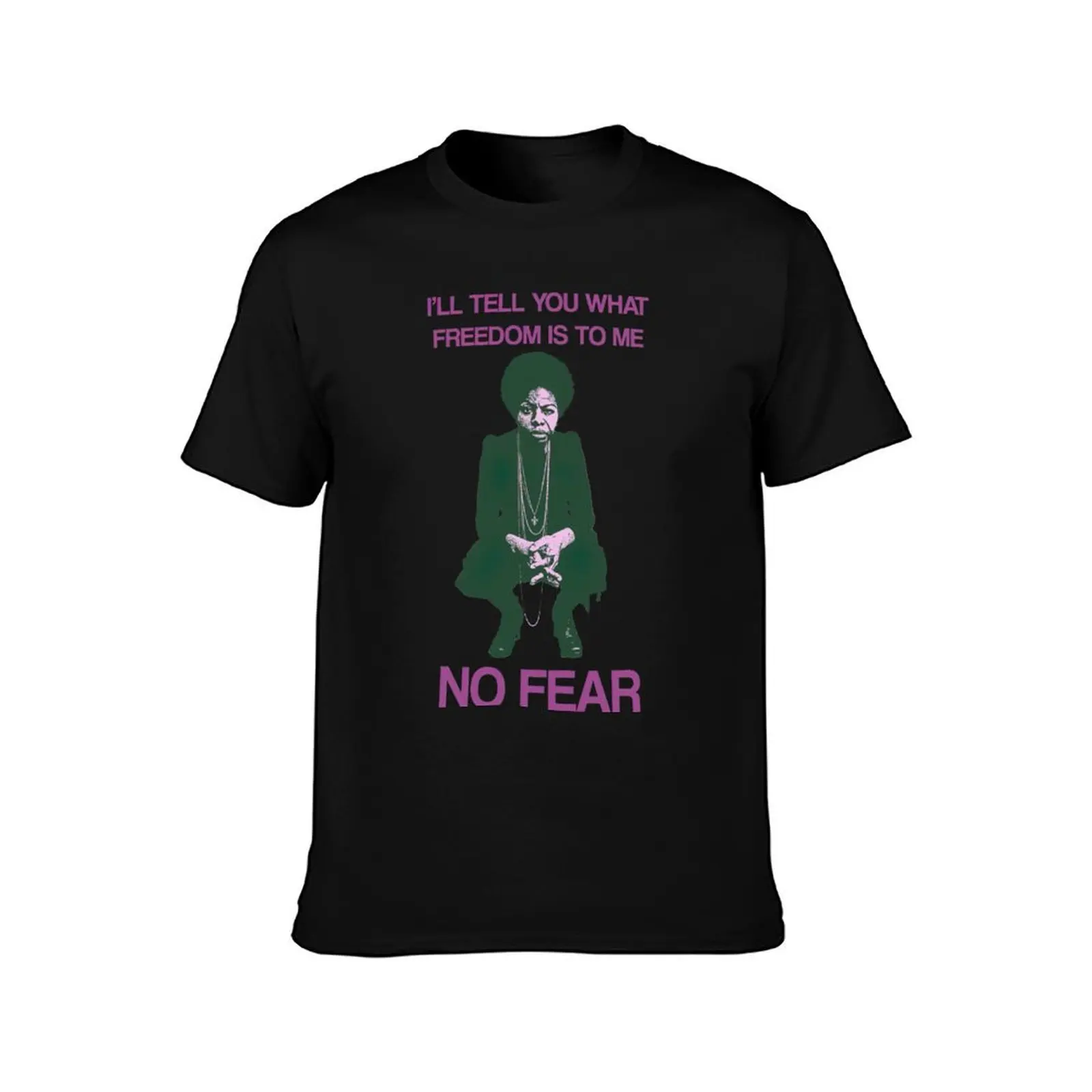 Miss Nina Simone T-Shirt Classic Basic Casual T-Shirt