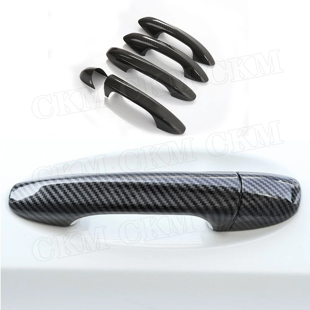 

Carbon Fiber Side Door Handle Trim Cover Stickers Car Body Kits For Benz A B C E GLA GLK CLA CLS Class W204 W176 W246 W218 W212