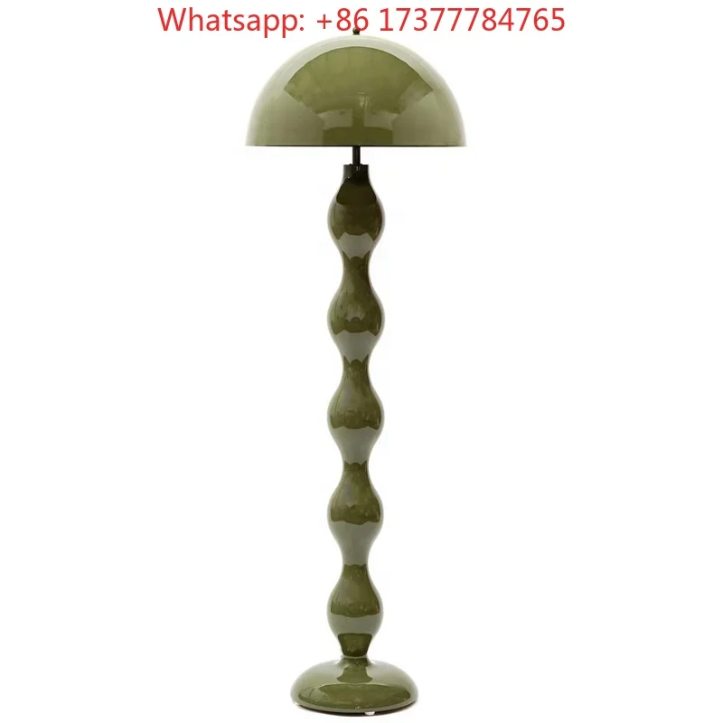 Designer Mushroom Floor  Retro Nordic Iron LED Lighting, Decorative Light for Exhibition Hall Living Room Sofa