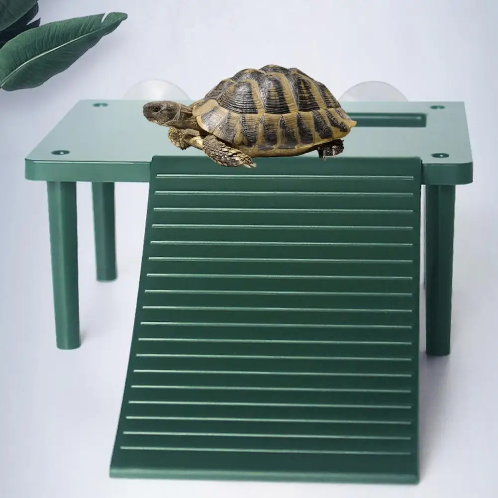 

[ NEW ARRIVALS ] Turtle Basking Platform Burr-free Smooth Surface Entertaining Climbing Ladder Aquarium Landscape Decoration