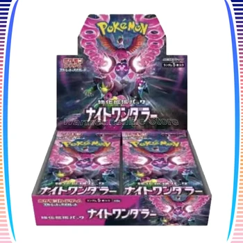 オリジナルポケモンカード PTCG 日本語版シリーズ SV6A ナイトウォーカーアニメゲームトレーディングカード子供のギフトボードゲームおもちゃ