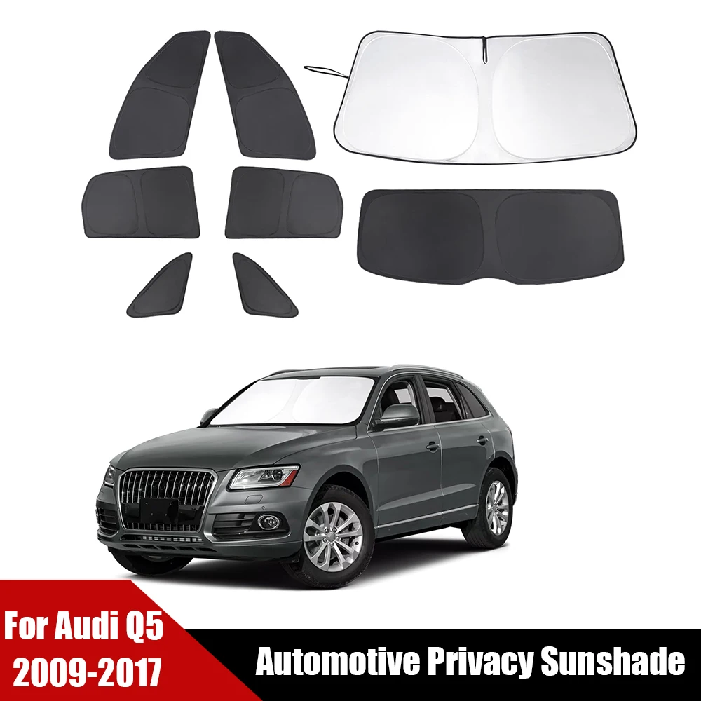 

Car sunshade for Audi Q5 2009-2017 Audi SQ5 accessories front and rear windshield sunshade window shade privacy sunshade